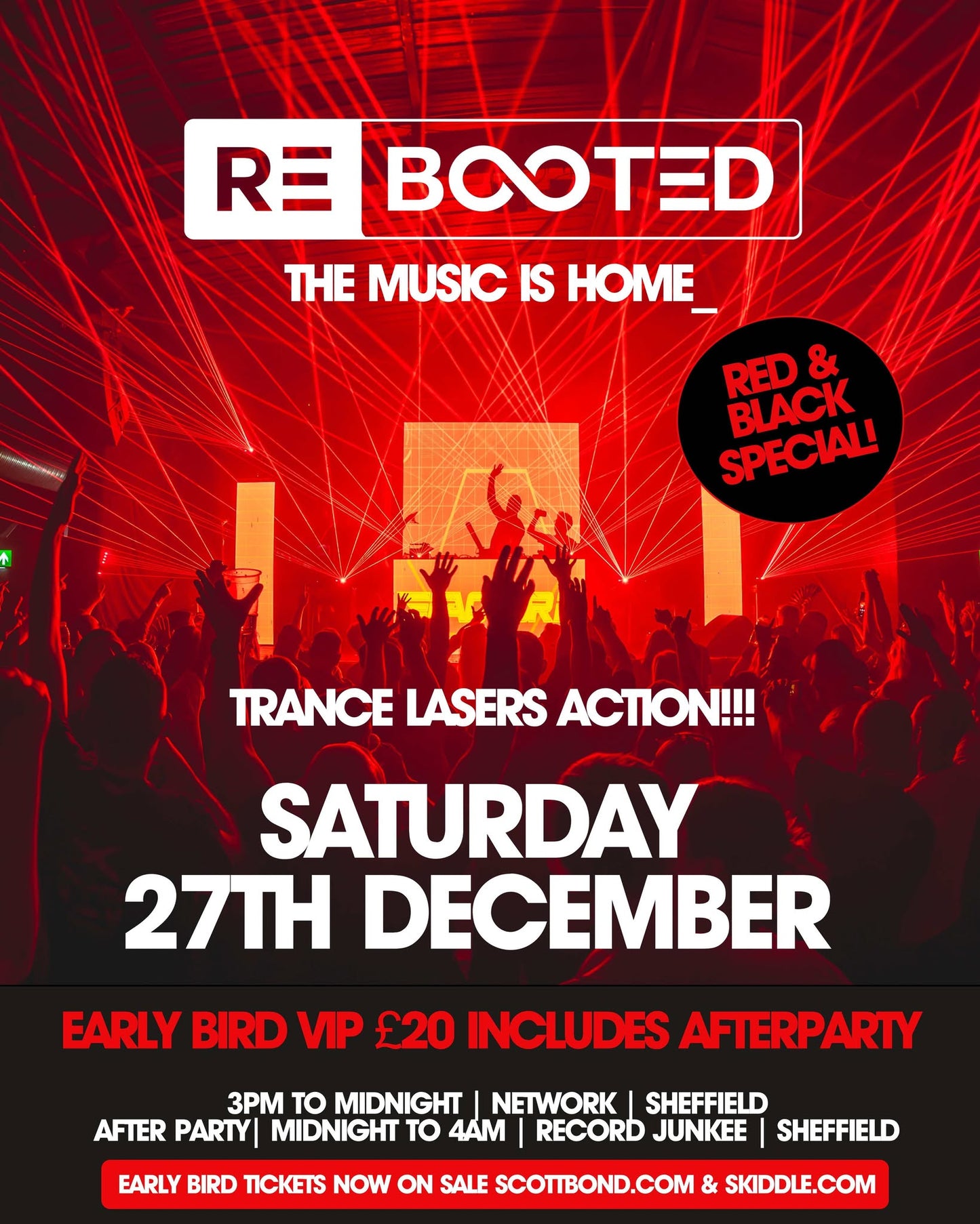 REBOOTED Red & Black ....its Back (END OF YEAR PARTY!)