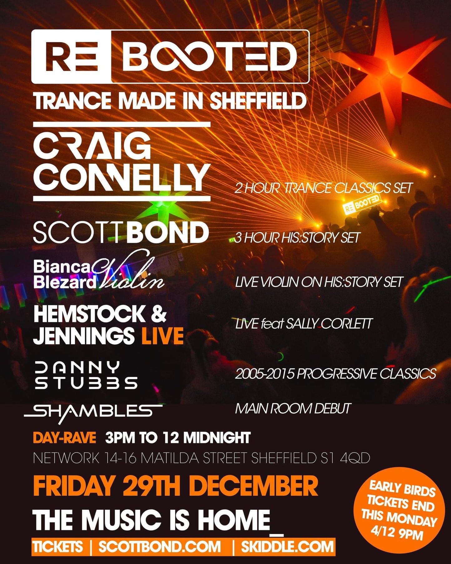 REBOOTED Trance Made In Sheffield 29th December