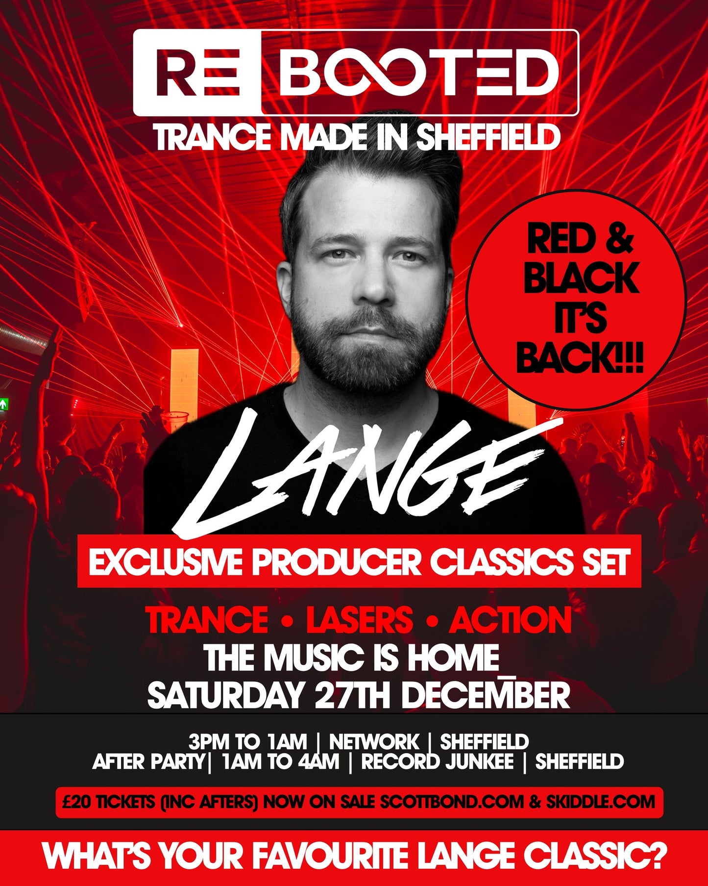 REBOOTED Red & Black ....its Back (END OF YEAR PARTY!)