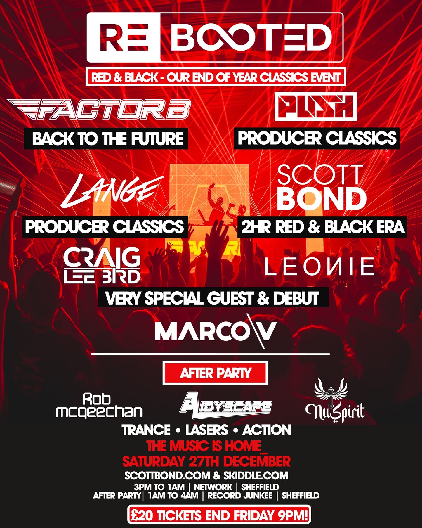 REBOOTED Red & Black ....its Back (END OF YEAR PARTY!)
