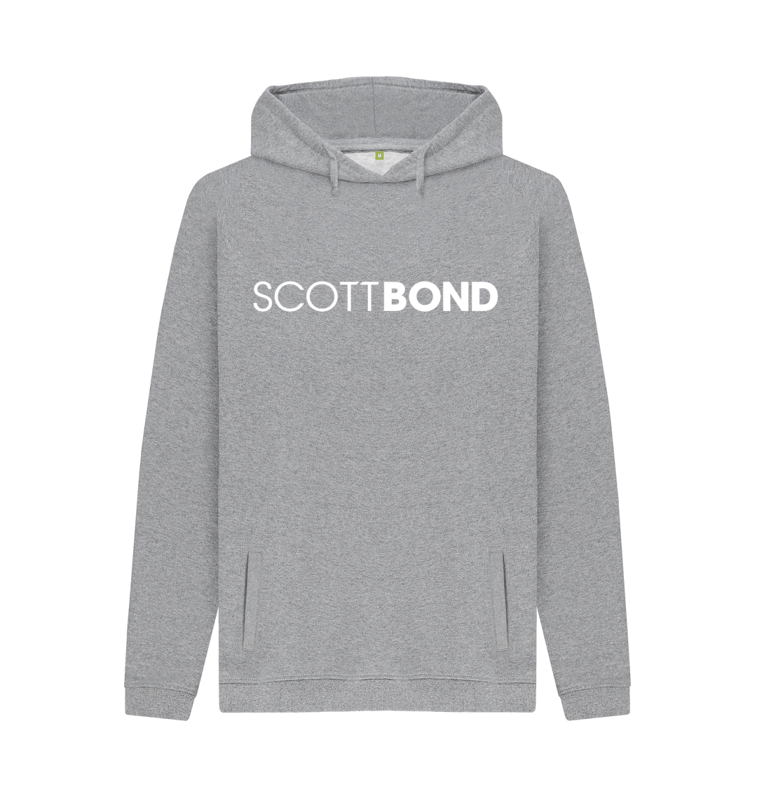 Light Heather Printed Hoody Front